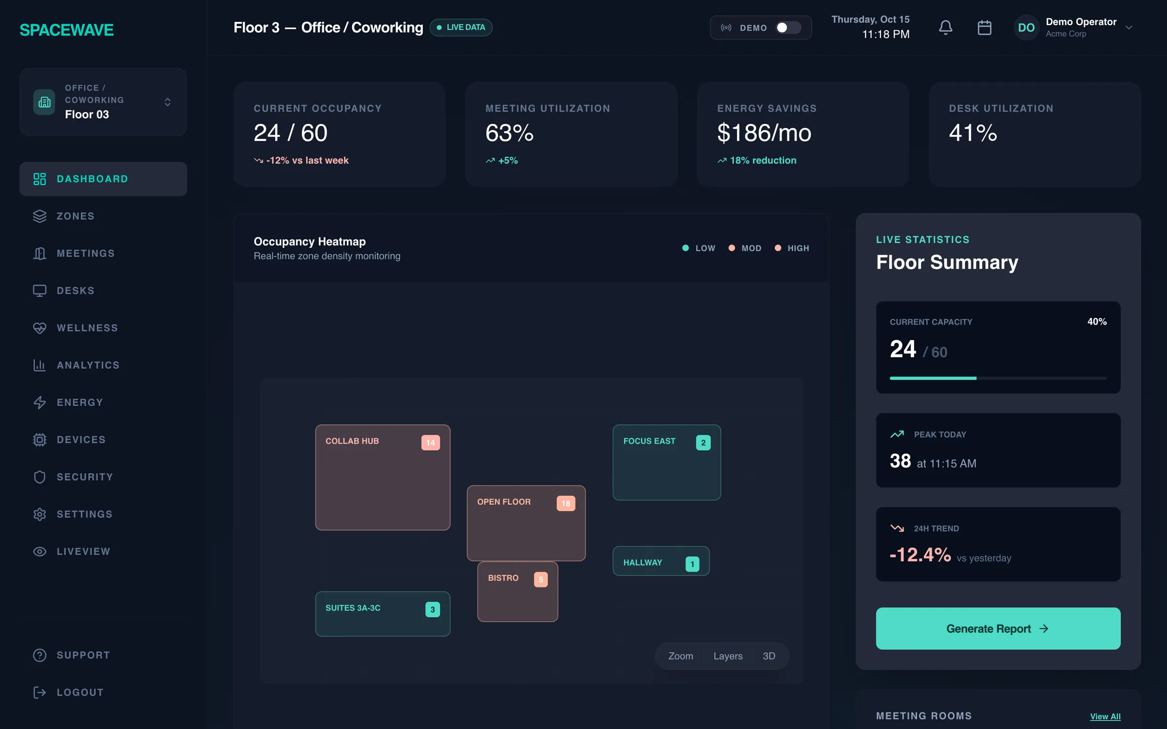 WaveSite: sensing without cameras